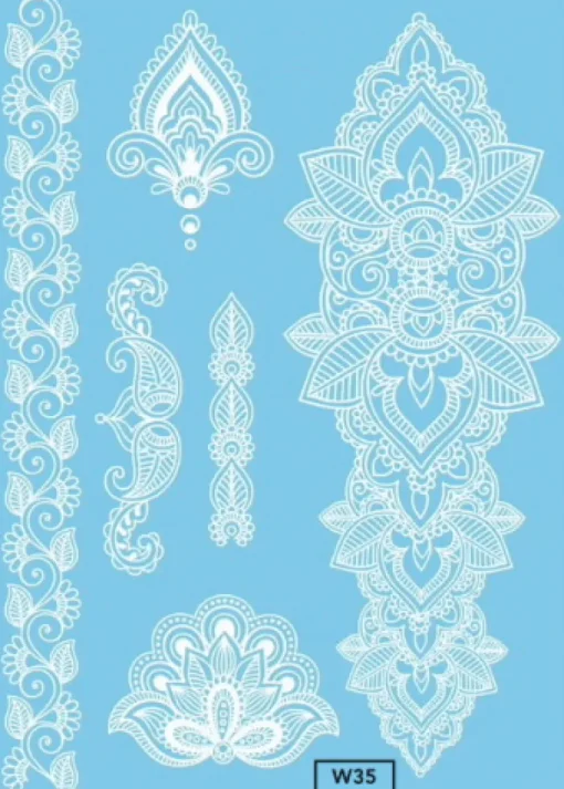 FLASH TATTOO's WHITE