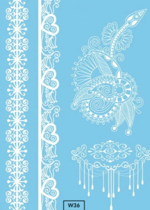 FLASH TATTOO's WHITE
