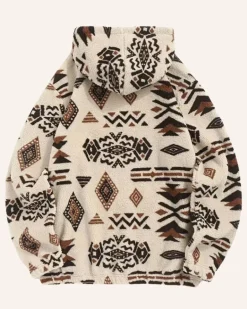 Fleece Hoodie Pullover Ethno Sam
