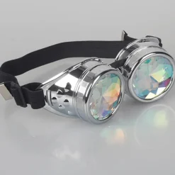 Fliegerbrille Steampunk Kaleidoskop