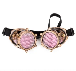 Fliegerbrille Steampunk Vintage Pinky