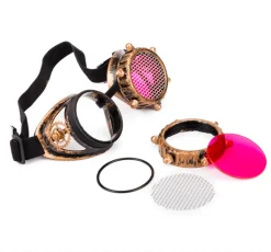 Fliegerbrille Steampunk Vintage Pinky