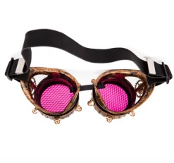 Fliegerbrille Steampunk Vintage Pinky