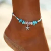 Fusskette Stella Marina Blu
