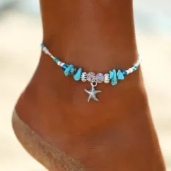 Fusskette Stella Marina Blu