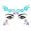 Gesicht Glitzersteine Colorful Butterfly