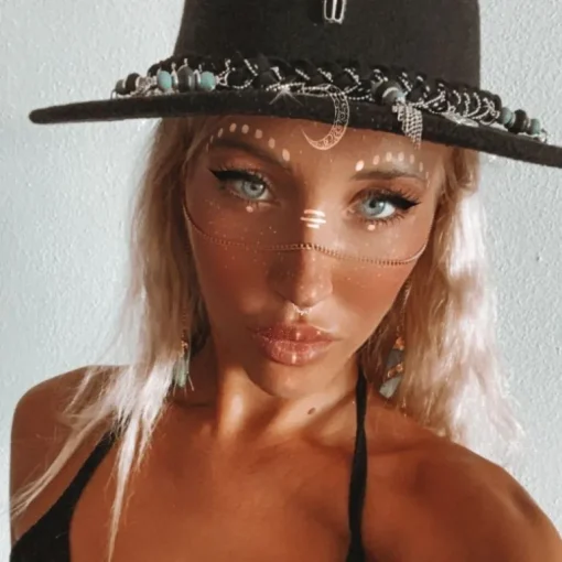 Gesichtskette Halskette Shanti