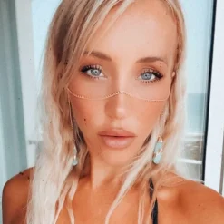 Gesichtskette Halskette Shanti