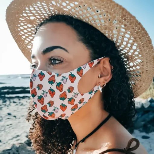 Gesichtsmaske s'Erdbeeri