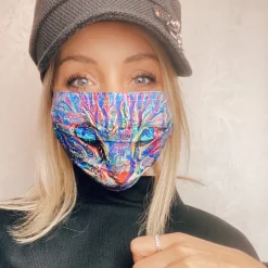 Gesichtsmasken Schutz Psycho Cat