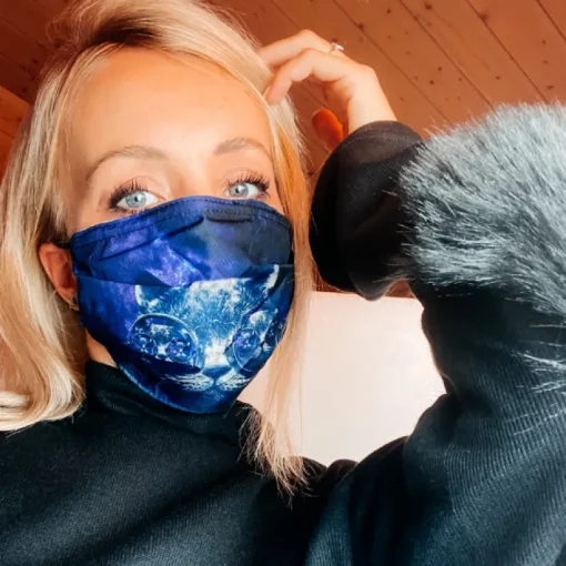 Gesichtsmasken Schutz Psycho Cat