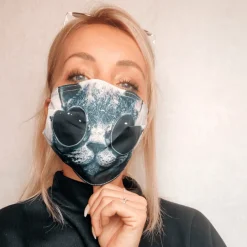 Gesichtsmasken Schutz Psycho Cat