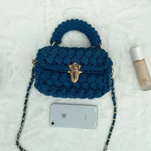 Gestrickte Häkeltasche Nolita