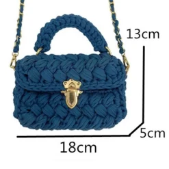 Gestrickte Häkeltasche Nolita
