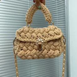 Gestrickte Häkeltasche Nolita