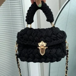 Gestrickte Häkeltasche Nolita