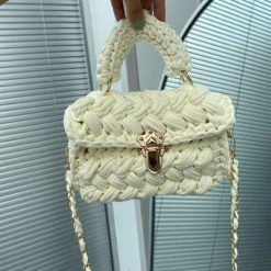 Gestrickte Häkeltasche Nolita