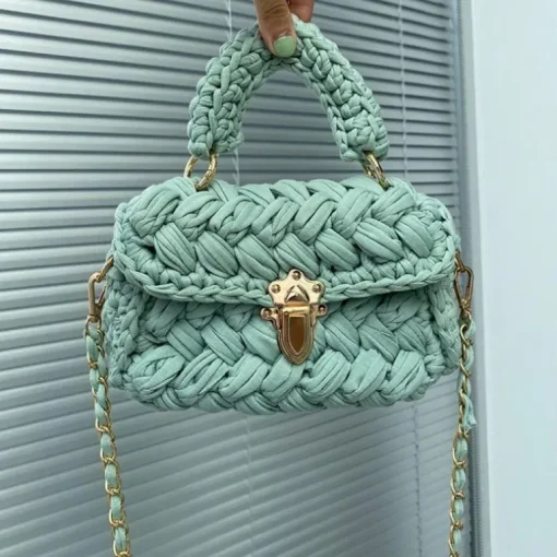 Gestrickte Häkeltasche Nolita