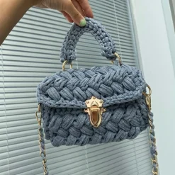 Gestrickte Häkeltasche Nolita