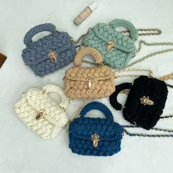 Gestrickte Häkeltasche Nolita