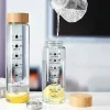 Glasflasche | Trinkflasche Aqua Glow