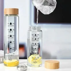 Glasflasche | Trinkflasche Aqua Glow
