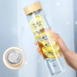 Glasflasche | Trinkflasche Aqua Glow