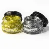 Glitzer Gel Silber & Gold
