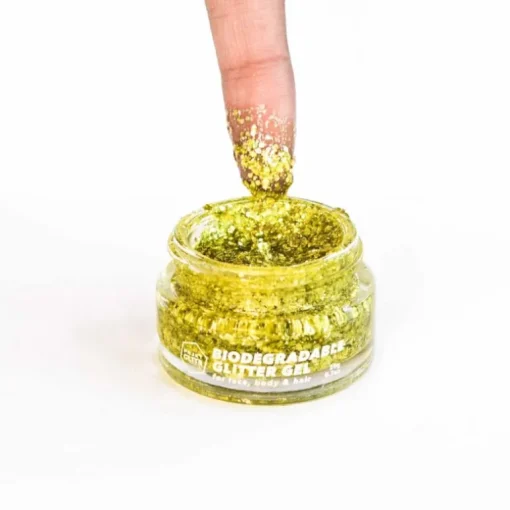 Glitzer Gel Silber & Gold