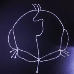 Glitzer Kopfschmuck La Reina