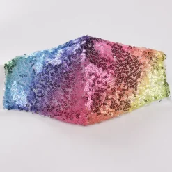 Glitzer Stoffmaske Mermaid