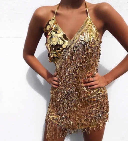 Glitzerkleid Jimenia