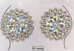 Glitzersteine Brust - Dekolleté Shiny