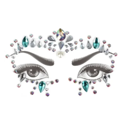 Glitzersteine Greeny Pearl