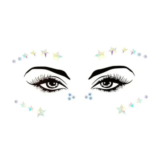 Glitzersteine Make-Up Twinkle Star