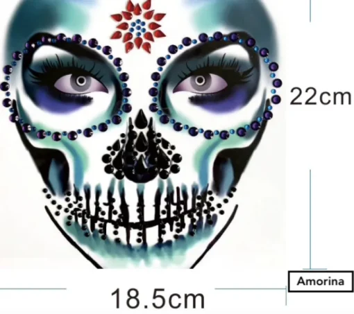 Glitzersteine Spooky