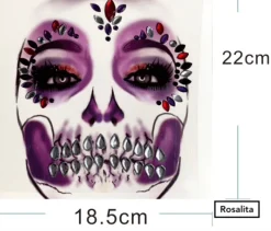 Glitzersteine Spooky