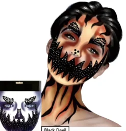 Glitzersteine Spooky