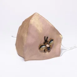 Goldene Designer Maske Shiny Bee