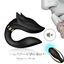 G-Punkt Dual U-förmiger Vibrator Foxy