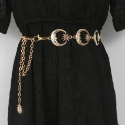 Gürtel Bauchkette Moon & Star