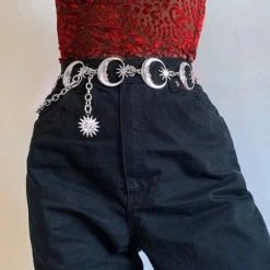 Gürtel Bauchkette Moon & Star