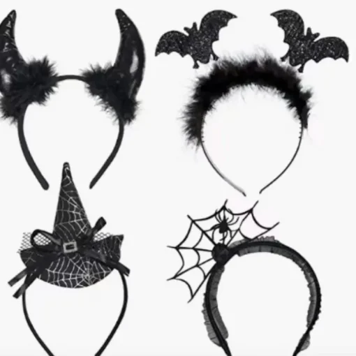 Grusel Halloween Haarreifen | Fledermaus | Hexe | Teufel