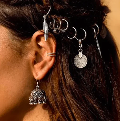 Haarschmuck Boho Feather