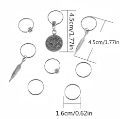 Haarschmuck Boho Feather
