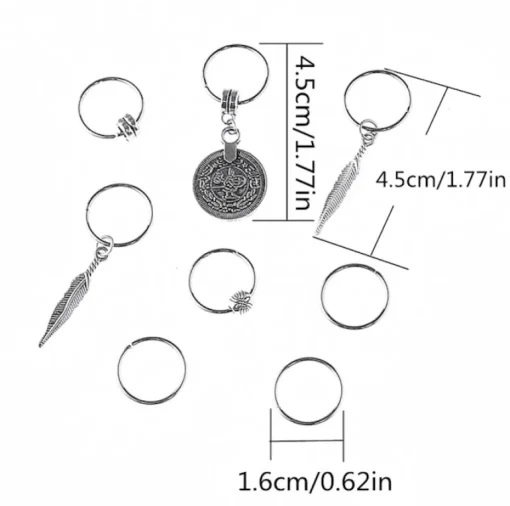 Haarschmuck Boho Feather