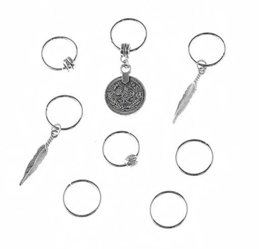 Haarschmuck Boho Feather