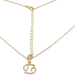 Halskette Sternzeichen Krebs - 925 Sterling Silber