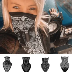 Hals-Mundschutz Stoffmaske Bandana Vibes