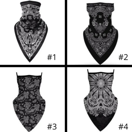 Hals-Mundschutz Stoffmaske Bandana Vibes
